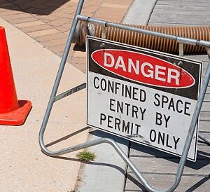 Enter and work in a confined space